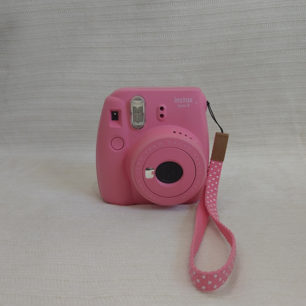 Fujifilm, Used, Flamingo Pink, Instax Mini 9 Instant Camera
